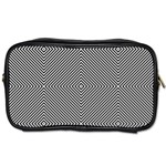 Abstract Diagonal Stripe Pattern Seamless Toiletries Bag (One Side)