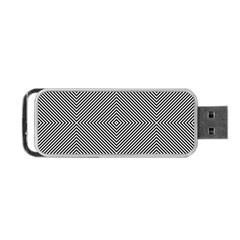 Abstract Diagonal Stripe Pattern Seamless Portable USB Flash (Two Sides) from UrbanLoad.com Back