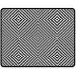 Abstract Diagonal Stripe Pattern Seamless Two Sides Fleece Blanket (Medium)