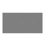Abstract Diagonal Stripe Pattern Seamless Satin Wrap 35  x 70 