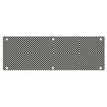 Abstract Diagonal Stripe Pattern Seamless Banner and Sign 6  x 2 