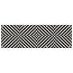 Abstract Diagonal Stripe Pattern Seamless Banner and Sign 9  x 3 