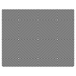 Abstract Diagonal Stripe Pattern Seamless Premium Plush Fleece Blanket (Medium)