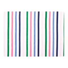 Stripes Pattern Abstract Retro Vintage Two Sides Premium Plush Fleece Blanket (Mini) from UrbanLoad.com 35 x27  Blanket Front