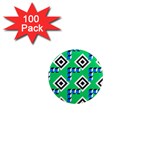 Beauitiful Geometry 1  Mini Magnets (100 pack) 