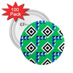 Beauitiful Geometry 2.25  Buttons (100 pack) 