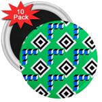 Beauitiful Geometry 3  Magnets (10 pack) 