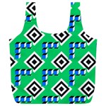 Beauitiful Geometry Full Print Recycle Bag (XL)