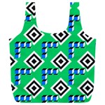 Beauitiful Geometry Full Print Recycle Bag (XXL)