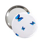 Butterfly-blue-phengaris 2.25  Handbag Mirrors
