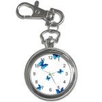 Butterfly-blue-phengaris Key Chain Watches