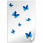Butterfly-blue-phengaris Canvas 24  x 36 
