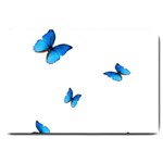 Butterfly-blue-phengaris Large Doormat