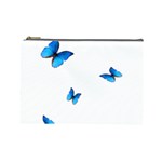 Butterfly-blue-phengaris Cosmetic Bag (Large)
