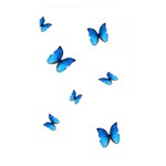 Butterfly-blue-phengaris Memory Card Reader (Rectangular)