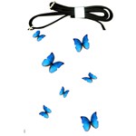 Butterfly-blue-phengaris Shoulder Sling Bag