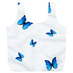 Butterfly-blue-phengaris Full Print Recycle Bag (XL)
