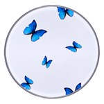 Butterfly-blue-phengaris Wireless Fast Charger(White)