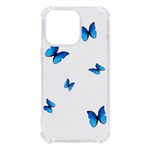 Butterfly-blue-phengaris iPhone 13 Pro TPU UV Print Case