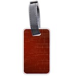 Grid Background Pattern Wallpaper Luggage Tag (one side)