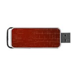 Grid Background Pattern Wallpaper Portable USB Flash (Two Sides)