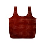 Grid Background Pattern Wallpaper Full Print Recycle Bag (S)