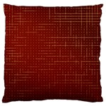 Grid Background Pattern Wallpaper Standard Premium Plush Fleece Cushion Case (One Side)