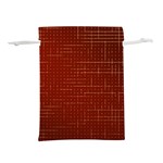 Grid Background Pattern Wallpaper Lightweight Drawstring Pouch (M)
