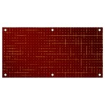 Grid Background Pattern Wallpaper Banner and Sign 4  x 2 