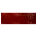 Grid Background Pattern Wallpaper Banner and Sign 12  x 4 