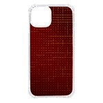 Grid Background Pattern Wallpaper iPhone 14 TPU UV Print Case