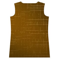 Anstract Gold Golden Grid Background Pattern Wallpaper Women s Basketball Tank Top from UrbanLoad.com Back