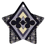 Pattern Design Scrapbooking Ornament (Star)