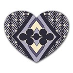 Pattern Design Scrapbooking Heart Mousepad