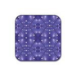 Couch material photo manipulation collage pattern Rubber Coaster (Square)