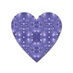 Couch material photo manipulation collage pattern Heart Magnet