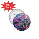 Pink Swirls Flow 1.75  Buttons (100 pack) 