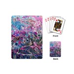 Pink Swirls Flow Playing Cards Single Design (Mini)