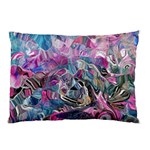 Pink Swirls Flow Pillow Case (Two Sides)