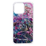 Pink Swirls Flow iPhone 14 Pro Max TPU UV Print Case