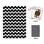 Wave Pattern Wavy Halftone Playing Cards Single Design (Rectangle)