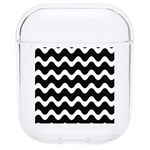 Wave Pattern Wavy Halftone Hard PC AirPods 1/2 Case
