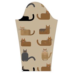 Cat Pattern Texture Animal Kids  Midi Sailor Dress from UrbanLoad.com Sleeve Left