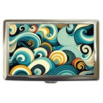 Wave Waves Ocean Sea Abstract Whimsical Cigarette Money Case