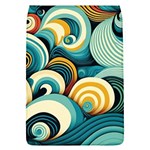 Wave Waves Ocean Sea Abstract Whimsical Removable Flap Cover (L)