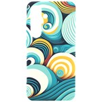 Wave Waves Ocean Sea Abstract Whimsical Samsung Galaxy S24 6.2 Inch Black TPU UV Case