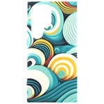 Wave Waves Ocean Sea Abstract Whimsical Samsung Galaxy S24 Ultra 6.9 Inch Black TPU UV Case