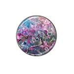 Pink Swirls Blend  Hat Clip Ball Marker (10 pack)