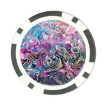 Pink Swirls Blend  Poker Chip Card Guard (10 pack)