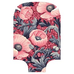 Vintage Floral Poppies Luggage Cover (Large) from UrbanLoad.com Back